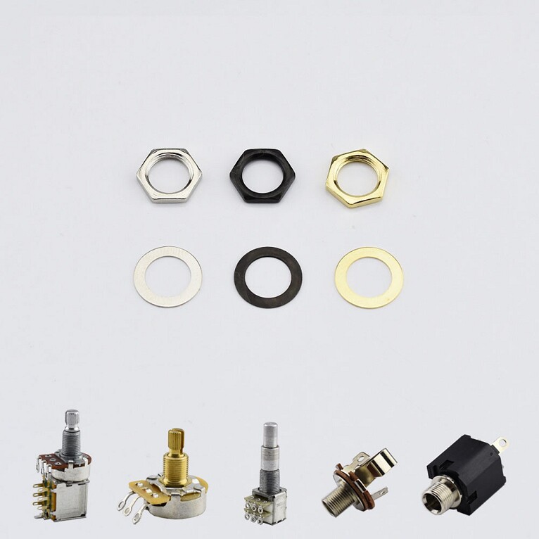 Original imported potentiometer electronic jack nut gasket suitable for Alpha CTS Switchcraft