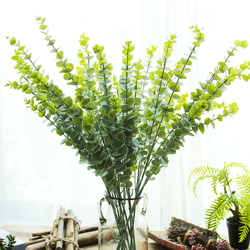 Simulation flower Eucalyptus leaf flower arrangement accessories photo props home decorations posing photography background decoration