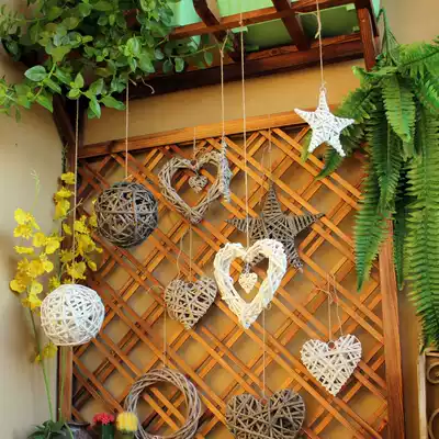 American retro ceiling Balcony Shop window decoration Air charm Creative wall hanging personality wall decoration jewelry
