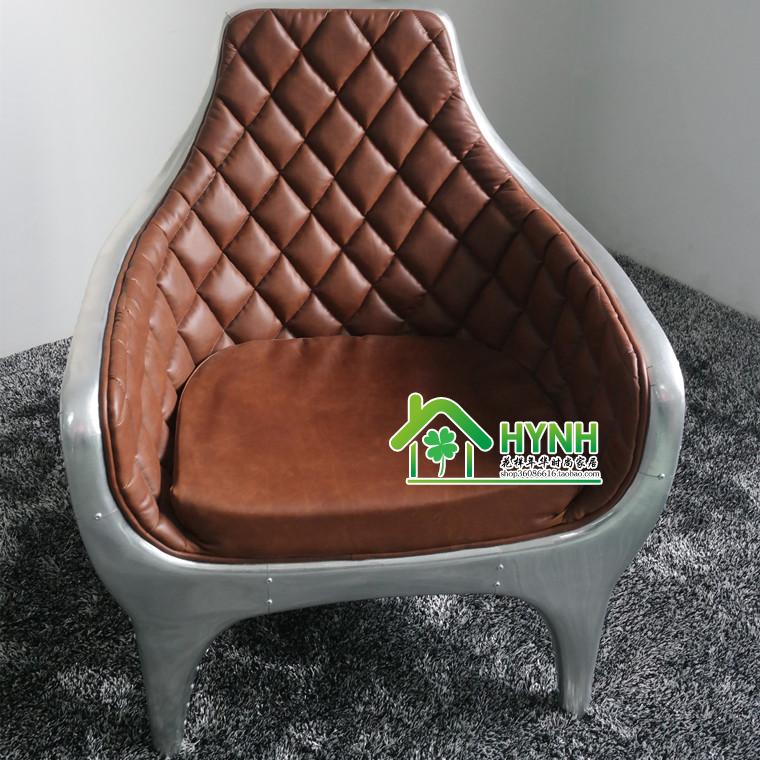 Không gian sáng tạo châu Âu nhôm ghế salon ghế bành Cafe đồ nội thất cá tính Anh Jane retro phong cách Mỹ - Đồ nội thất thiết kế ghế xếp mini
