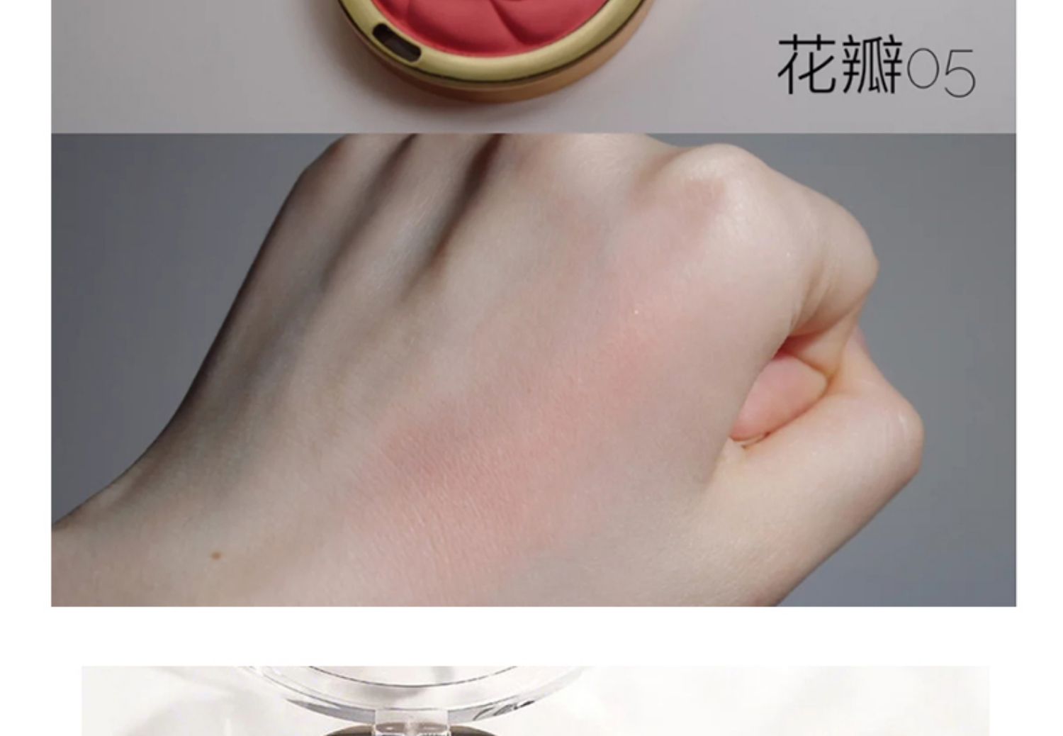 Hoa hồng chính hãng Mỹ Milani nổi Hoa hồng cánh hoa Petal Blush phiên bản giới hạn - Blush / Cochineal phấn má canmake