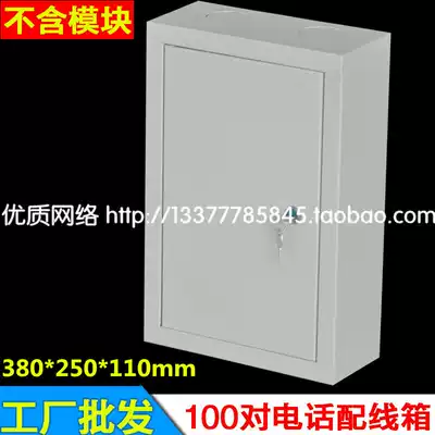 Special 100 pairs of indoor telephone distribution box large number cable distribution box telephone wiring weak electricity handover box