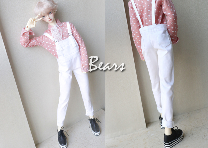 ◆Bears◆BJD baby clothes A234 all-match white baby bag trousers Simple cute series 1 41 30