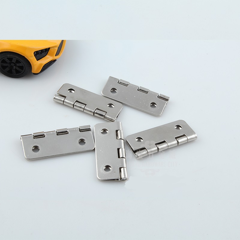 41*30*1 0 Silver Hinges Nickel Plated Small Hinges Flat Panel Hinges One-inch Semi-Hinges Wood Box Furniture Hinges