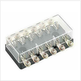 6-way fuse pipe seat car sound insurance seat retrofit fuse seat current insurance box