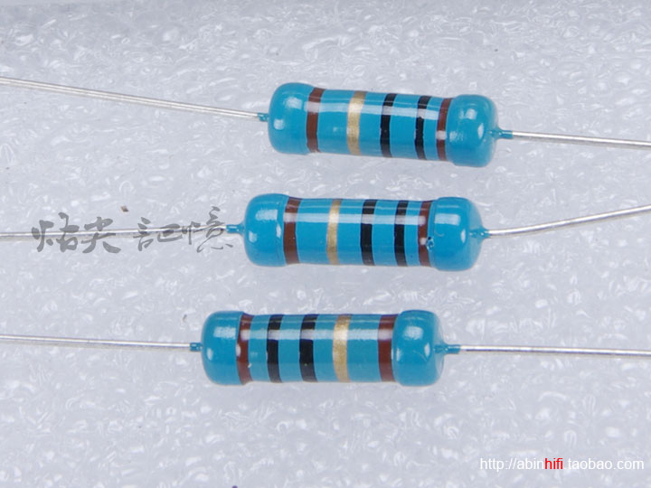 Positive Plant Out of 1% Precision Five Color Ring 2W 10R 10 Eurocolor Ring Resistance