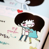 One-time imaging polaroid DIY Korean version of cute stickers