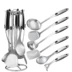 Bộ bếp bằng thép không gỉ ASD gồm bảy bộ xẻng đặt SSQ-07R SSQ-07T SSQ-07D Phòng bếp