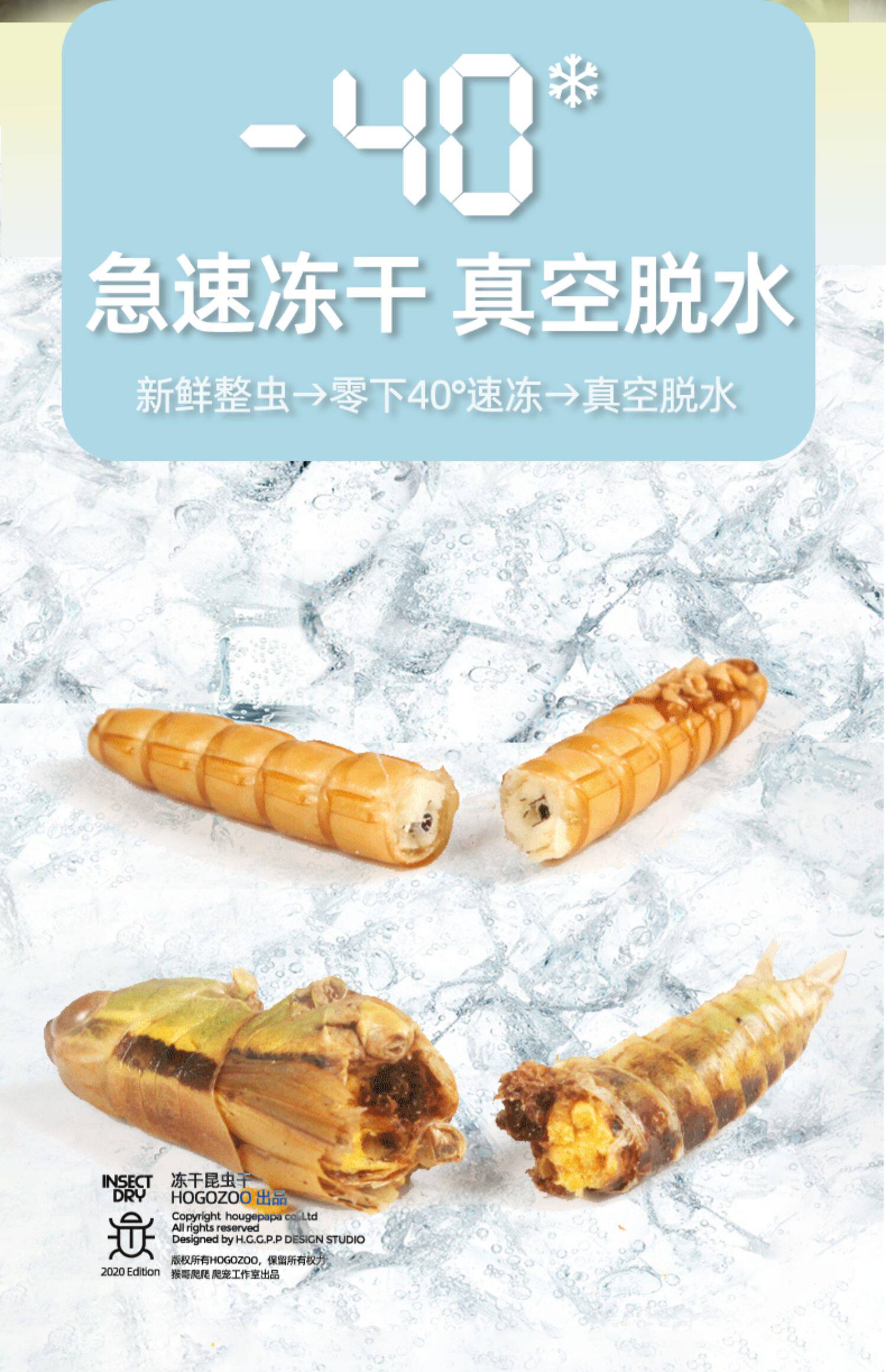 Насекомое питания рептилий/мин 保鲜冻干面包虫蟋蟀爬虫守宫蜥蜴仓鼠龙鱼刺猬食物乌龟非活体饲料