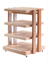 Re-engraved FE audio equipment rack CD decoding preamplifier fever solid wood rack shock-absorbing shock-absorbing rack X series