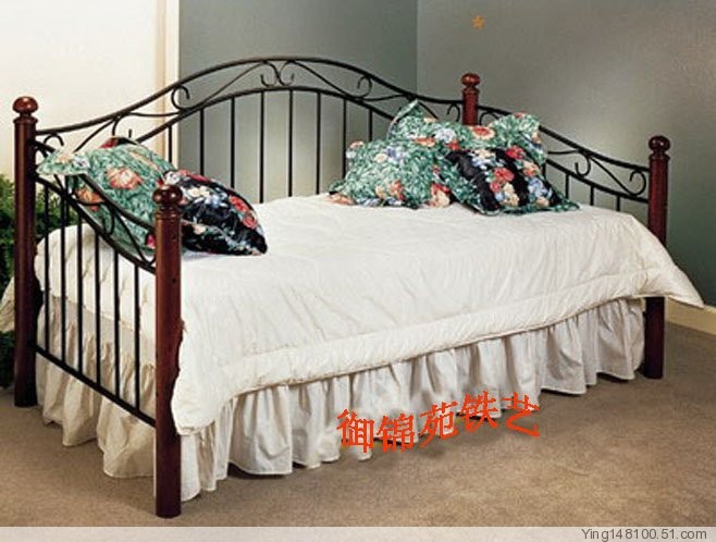 yS027 European-style sofa bed iron art single sofa for sitting and sleeping with sofa bed sloth sofa bed for lunch break