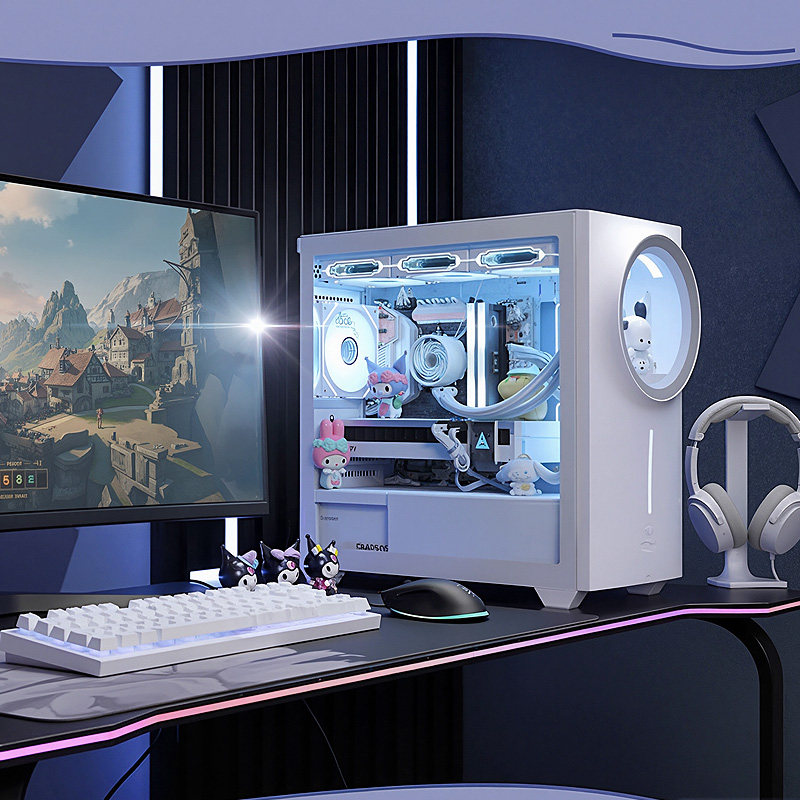 Asus I5 14600Kf/Rtx5060 Computer 5060Ti Gaming Design Desktop Assembled High-Performance Complete Machine