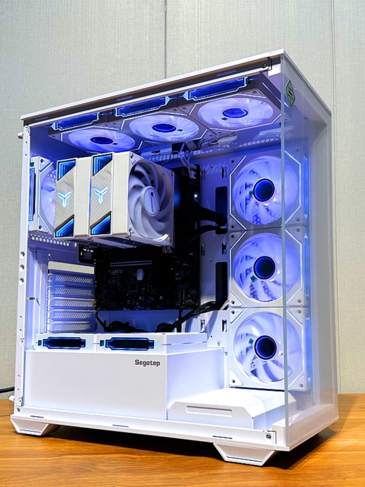 Asus I5 14600Kf Sea View Room White I7 Host Desktop Rtx5060 Graphics Card Game Office Computer