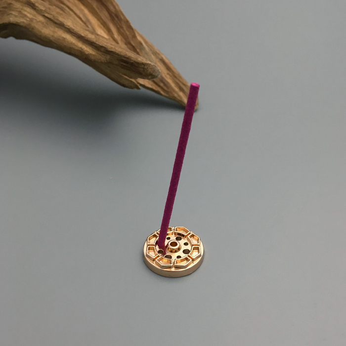 Ming Temple selected multi-purpose metal incense stand incense insert size porous optional tower incense line incense spot