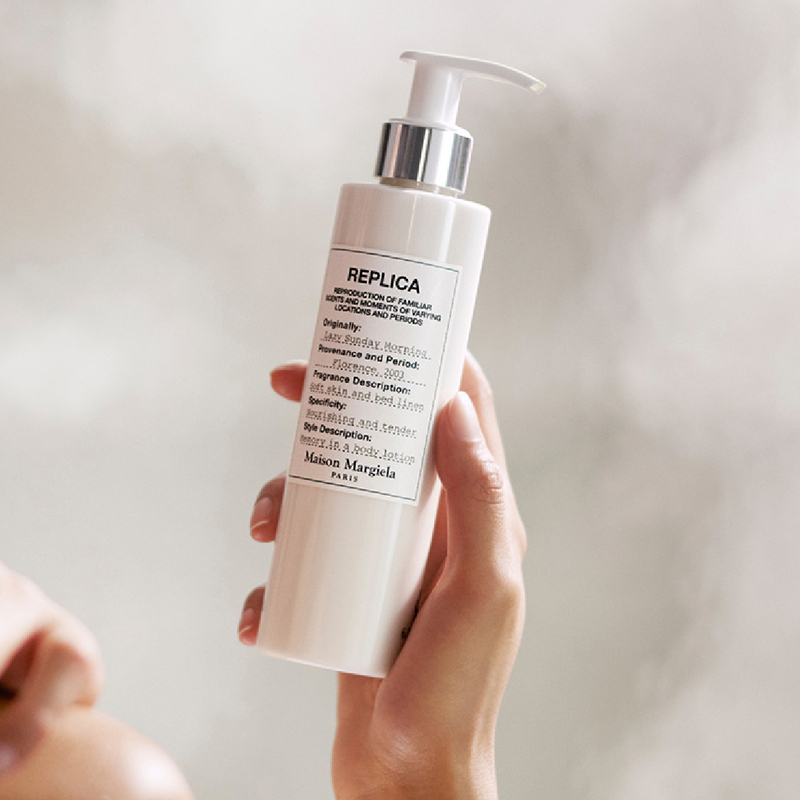 Maison Margiela Premium Fragrance Body Lotion Lazy Weekend Voyage Story