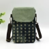 Retro túi điện thoại di động denim nữ 2018 mới mini triều Messenger Túi vải nhỏ túi ví treo cổ túi điện thoại di động túi đeo chéo nữ mini Túi điện thoại