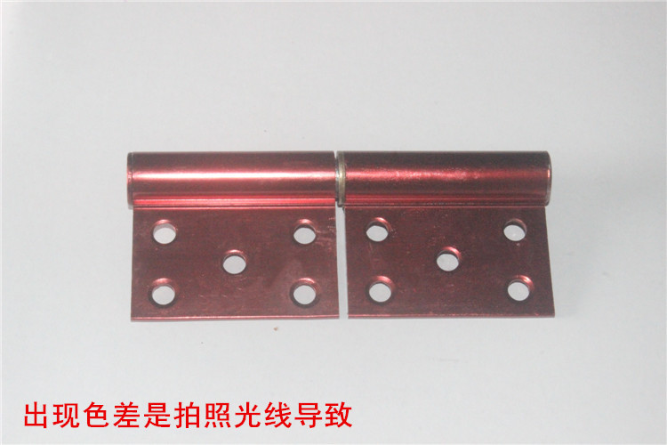 Hinge 50 ONE GENERATION HAIR CLEAR CABIN 4 5 INCH FLAG-SHAPED ALUMINUM HINGE MAKEUP ROOM DOOR DETACHABLE HINGE MAKEUP ROOM