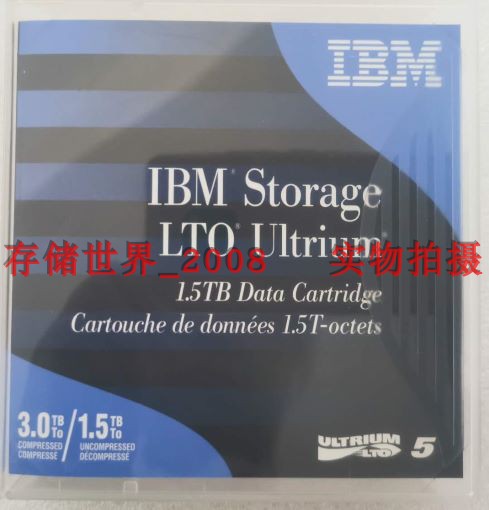 New Packaging IBM LTO5 5 DATA TAPES (46X1290) 1 5TB 3 0TB 3T
