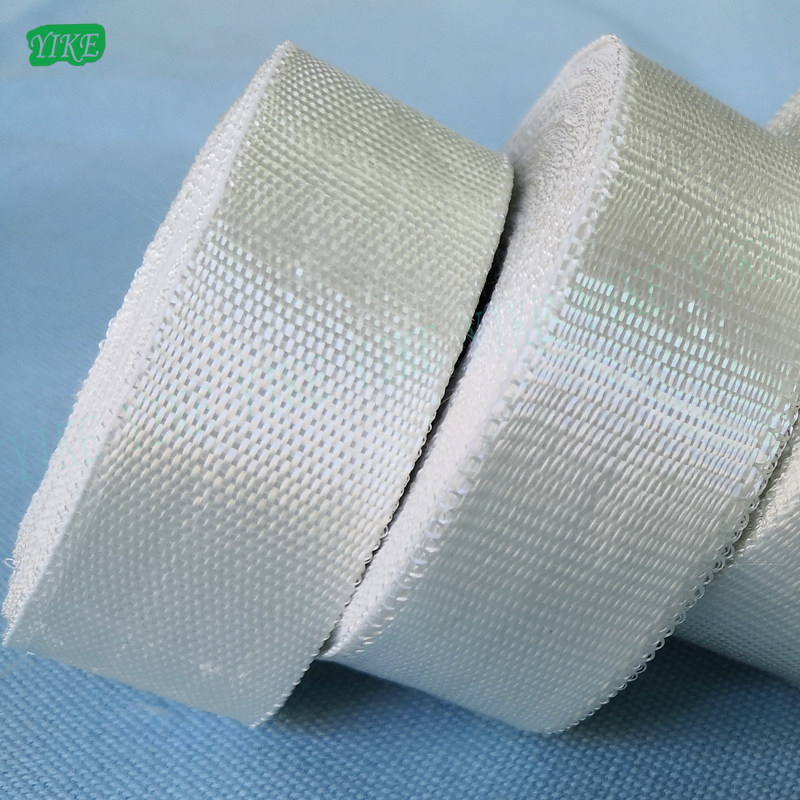 Fiberglass Webbing Heating Piece Fireproof Insulation With High Temperature Canvas Belt Glass Fiber Ribbon Electrics Insulated Wrapping Canvas Girdle