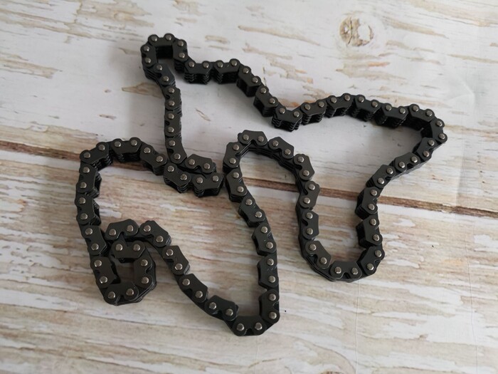 Suitable for locomotive Wangjiangtaiko 250 small chain GN250 timing chain 4 * 5 ignition time gauge chain