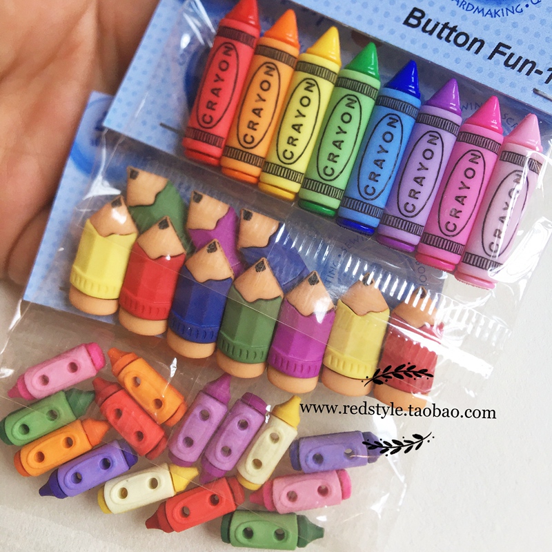 Crayons, Pencils, Three Types 6931 2272 1303 Free Shipping for Orders over 150 Dress It up American Style Buckle