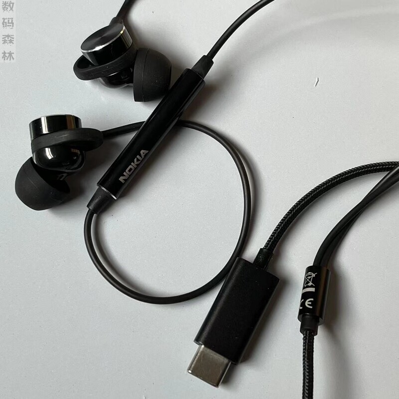 Nokia Nokia Original Brand New Type-C In-Ear Wired Digital Earphones with In-Line Control and Dac Decoding Nokia Nokia Original Brand New Type-C In-Ear Wired Digital Earphones with In-Line Control and Dac Decoding