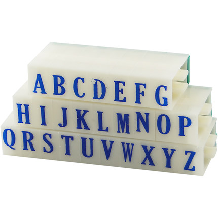 Yaxin No. 2 016 movable type printing English combination number printing S-2 26 letter seal alphanumeric combination