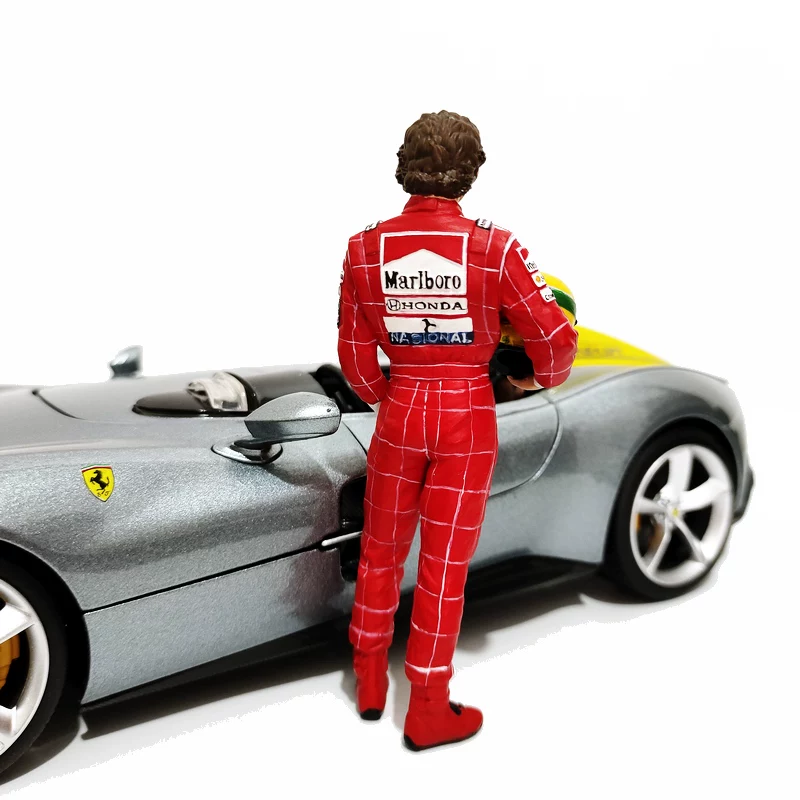 Кукла-модель 1:18 Elton Seine F1 Racing Hand Resin Hand - от Ayrton Senna