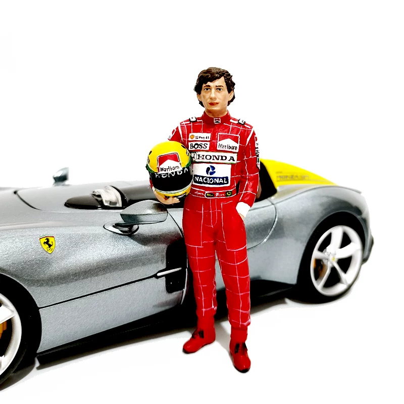 Кукла-модель 1:18 Elton Seine F1 Racing Hand Resin Hand - от Ayrton Senna