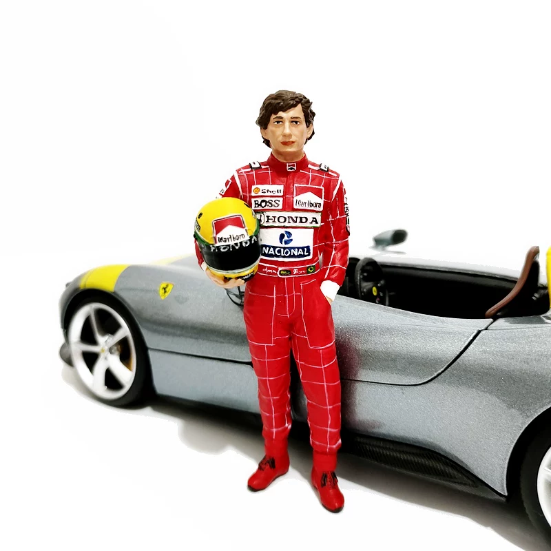 Кукла-модель 1:18 Elton Seine F1 Racing Hand Resin Hand - от Ayrton Senna