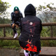 ripndiphellpitjacket spoofs ຮູບແຕ້ມທີ່ມີຊື່ສຽງ Hellfire Knight hooded jacket