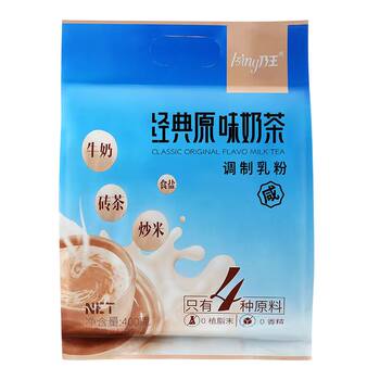 Naiwang inner mongolia milk tea powder without non-dairy cream powder without additives classic salty 400g instant bagged beverage
