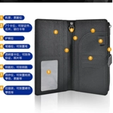 Портативный чехол для паспорта для путешествий, бумажник, длинная багажная сумка-органайзер