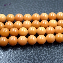 Weathered yellow Bodhi Root 108 round beads weathered yellow brown Bodhi root Bodhi seed beads rosary