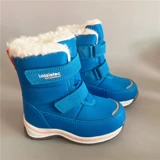 L внешняя торговля экспорт детские зимние сапоги для мальчиков и девочек большой хлопок второй хлопок зимние хлопковые сапоги-30 градусов водонепроницаемые противоскользящие теплые