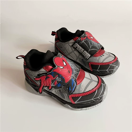 Детская спортивная обувь, мультяшная нескользящая повседневная обувь