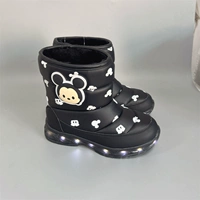 Черные мигающие огни Микки, 11 белых огней