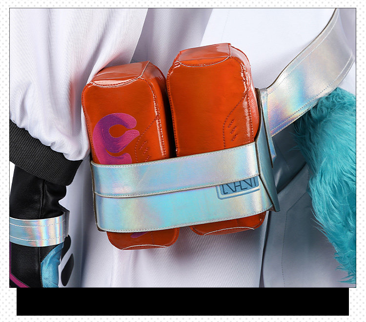 League Games LOL Aurora Battle Bunny Champion Cosplay Outfit Halloween Adult Women Men Costume 9