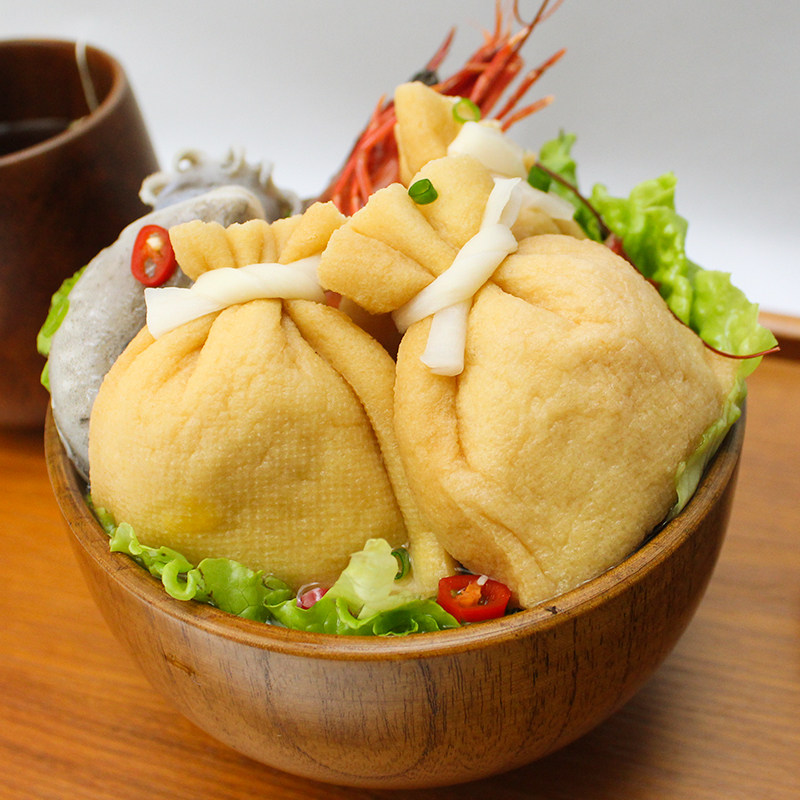 Fish Seed Bag 500g Bean Pill Kantong Cooked Seafood Pill Seafood Pill Crab Egg - rotten skin crab bag