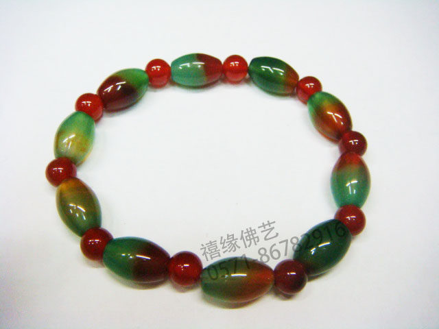 Bucket - shaped rice - bead Brazilian hand - hand string of Buddha