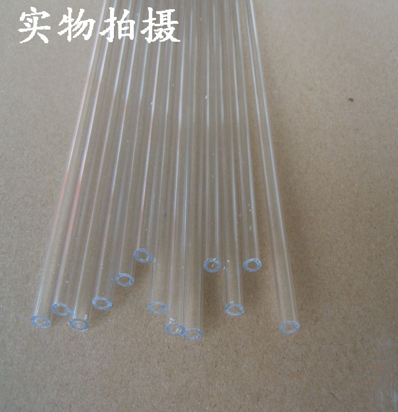 Transparent PC tube transparent rigid tube high transparent tube hollow transparent tube polycarbonate round tube 6mm * 4 mm