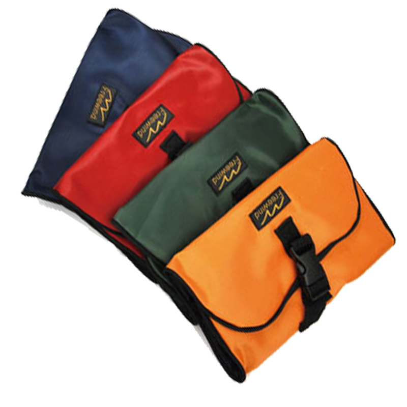 Outdoor cleaning and washing set Three-fold hanging folding wash bag Travel wash bag Cosmetic bag mirror