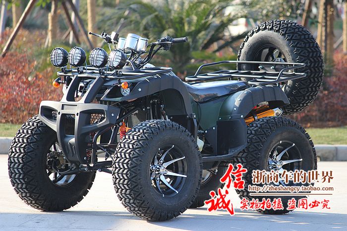 Lớn và nhỏ bull bãi biển trục ổ đĩa bốn bánh off-road xe máy Zongshen làm mát bằng nước điện sa mạc xe máy snowmobile