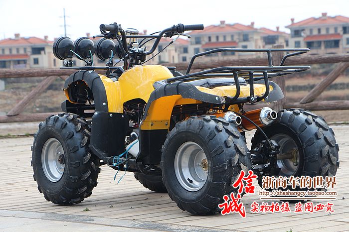 Lớn và nhỏ bull bãi biển trục ổ đĩa bốn bánh off-road xe máy Zongshen làm mát bằng nước điện sa mạc xe máy snowmobile