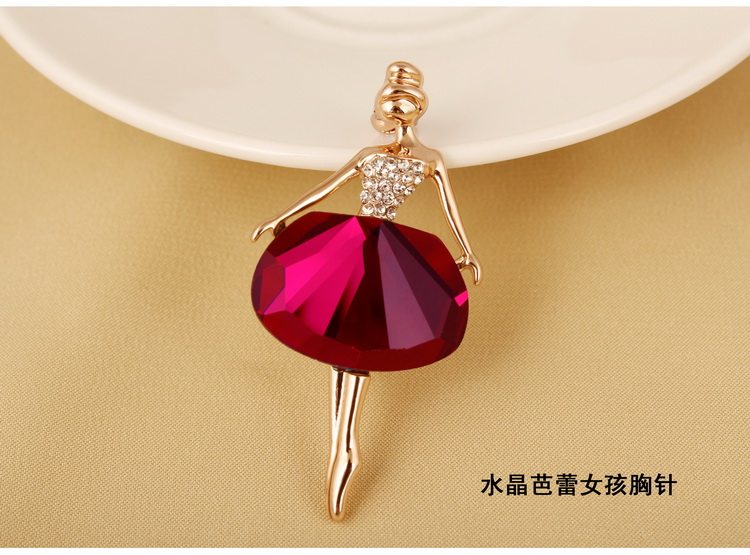 Broche femme en Zircon diamant - Ref 1176430 Image 38