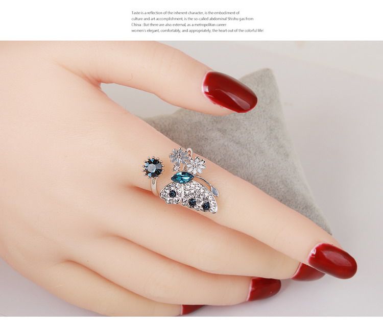 Bague Femme OTHER   en Alliage argent plaque plaque or - Ref 3086318 Image 16