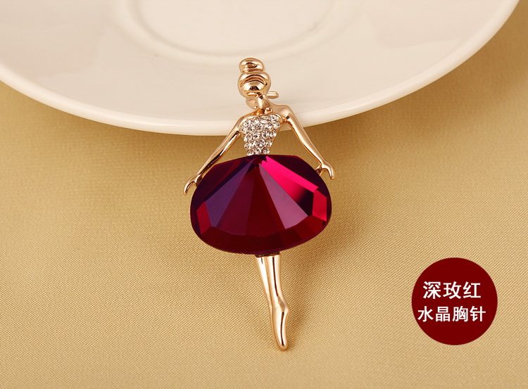 Broche femme en Zircon diamant - Ref 1176430 Image 36