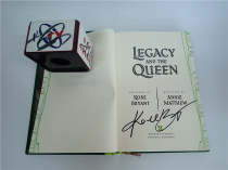 NBA Los Angeles Lakers KOBE BRYANT KOBE BRYANT autographed legacy with Queen