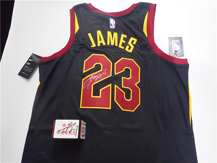 Nba Cavaliers Lebron James Autographed Jersey Nba Cavaliers Lebron James Autographed Jersey