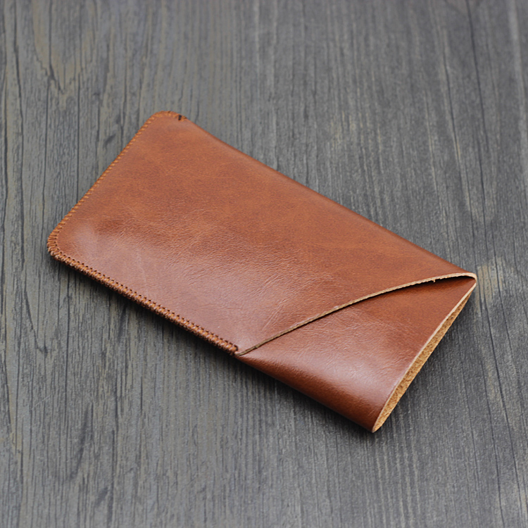 Sony Black Brick Walkman SONY NW-ZX300A MP3 Case Leather Case Túi lưu trữ Handmade Thin - Máy nghe nhạc mp3 